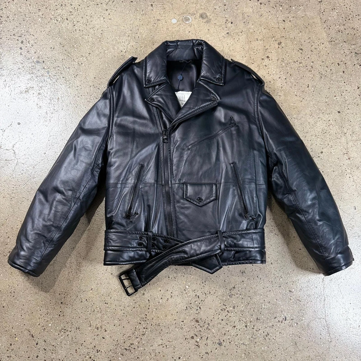 Louis Vuitton Leather Outer Shell Black Coats, Jackets & Vests for