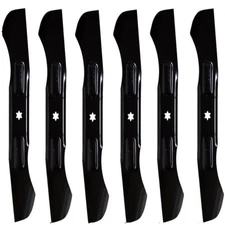 (6) Pack of Replacement High Lift Mower Blades Requires (2) for 46" deck