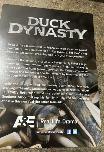 SIGNIERT Duck Dynasty 5 x 7 A&E Promo handsigniert Si Robertson Ms Kay Willie Jase - Bild 7 von 7