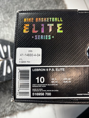 Size 10 - Nike LeBron 9 P.S. Elite Taxi SUPER CLEAN - Picture 11 of 11