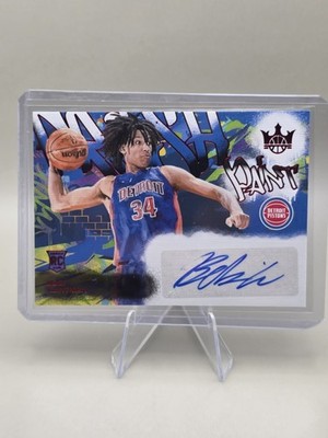 Bobi Klintman - 2024-25 Panini Court Kings #FP-BOB 75/99 Fresh Paint Red Auto