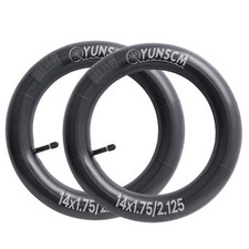 14" Bike Tubes 14x1.75/1.95/2.125 AV32 Schrader Valve 47/57 2-pcs Bike Tubes