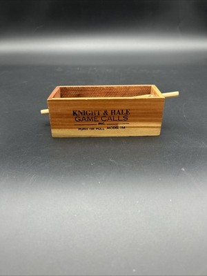 Knight & Hale Push/Pull Turkey Friction Call Model 114