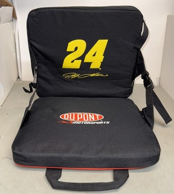 Vintage Jeff Gordon #24 Nascar Cushion Stadium Bleacher Chair Seat DuPont