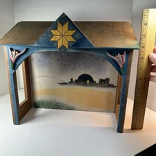 Heartwood Creek By Jim Shore Nativity Manger 11.25"H x 13"W *See Pics And Desc*