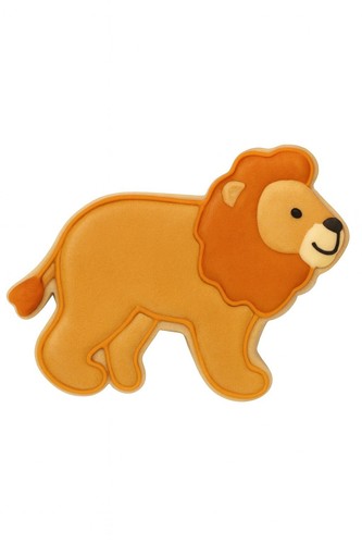 Lion 5'' Cookie Cutter Metal Safari Zoo Animal Birthday Party - Picture 2 of 7