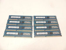 Lot of 8 Matched SK Hynix 8GB PC3L-12800E DDR3L ECC Unbuffered Ram HMT41GU7AFR8A