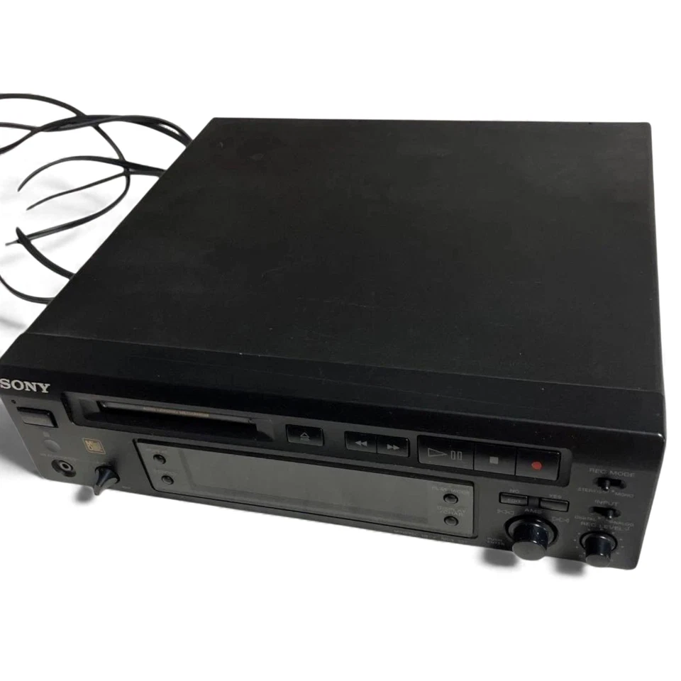 SONY MDS-S37 MD MiniDisc Recorder Deck Player Used - Image 2 of 4