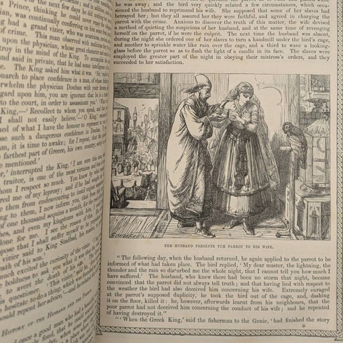 Arabian Nights, Plates Illustrated, Antique Book, Rare Edition, 1880 - Bild 3 von 9