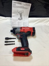 New Craftsman Cmcf800 20v Max 14 Hex Chuck Impact Driver 3 Socket Drivers New Craftsman Cmcf800 20v Max 14 Hex Chuck Impact Driver 3 Socket Drivers