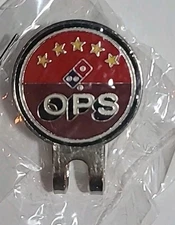 Domino's Pizza "5 Star OPS" Enamel Hat Pin