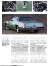 1975 Plymouth Fury Hardtop 4 Page Color Article