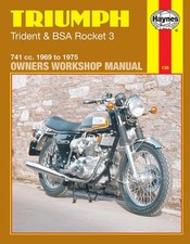 Triumph Trident & BSA Rocket 3 (1969-1975) Haynes Repair Manual