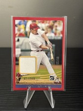 2024 Donruss #33 Scott Rolen Retro 1984 Materials Red #/99