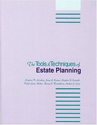 Tools and Techniques of Estate - GOOD