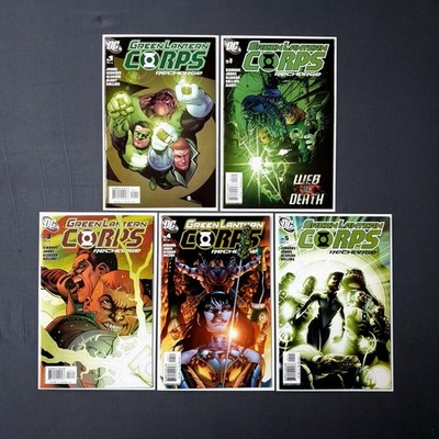 Green Lantern Corps: Recharge #1-5 Complete Series (2005 DC Comics)