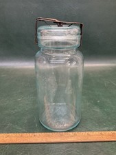 H C Safety Valve Mason Canning Jar Patent May 21, 1895 Heavy Duty