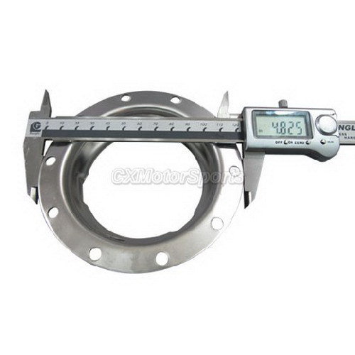 3" 10 bolt Stainless Fuel Cell Cap Aircraft Flush Mount Red - Imagen 5 de 5