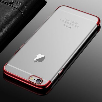 Apple iPhone 6 / 6s Plus Hülle Case Handy Cover Schutz Tasche Schutzhülle Rot