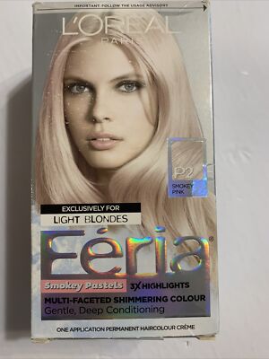 loreal feria pastel pink