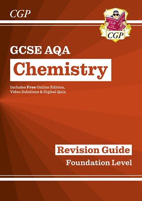 GCSE AQA  Chemistry Revision Guides Foundation KS4 - CGP