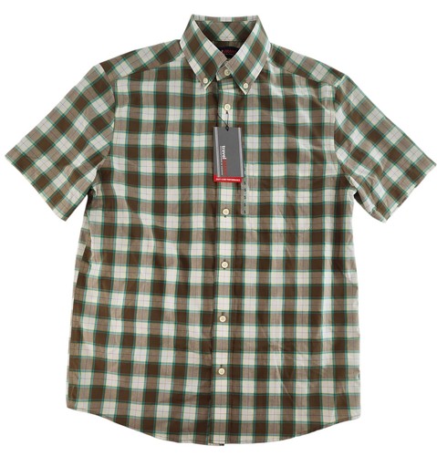 Roundtree & Yorke Travel Smart Short-Sleeve Shirt EZ Care Small S - Picture 2 of 9