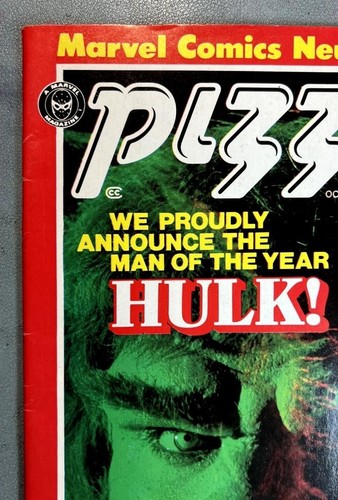 1978 PIZZAZZ 13 (VF + 8,5) WALT SIMONSON STAR WARS STORY, HULK TV SHOW, SELTEN * - Bild 3 von 14