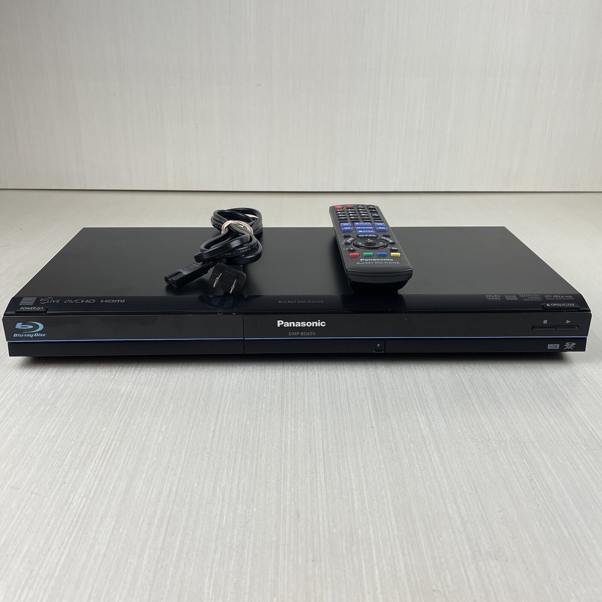 パナソニック ブルーレイディスクプレーヤー(ブラック)DMP パナソニック ブルーレイディスクプレーヤー(ブラック)DMP
