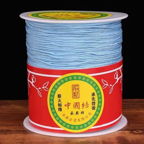 Nylon Chinese Knot Macrame Cord Braided Strings Thread Wire Line Women's Jewelry - Picture 15 of 42