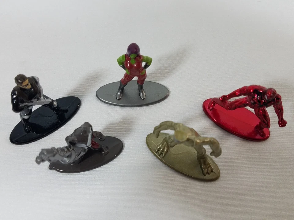 Marvel Nano Metalfigs MiniFiguras DieCast Metal Lote de 5 Figuras Groot Rocket Foto 2 de 4