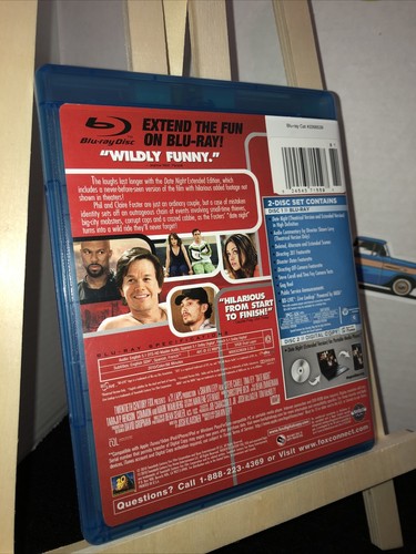 Date Night (Blu-ray, 2010, Unrated Extended Edition) Steve Carell, Tina Fey - Picture 2 of 4