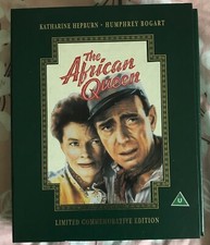 The African Queen Limited edition VHS box set w/2 books, 8 art cards
