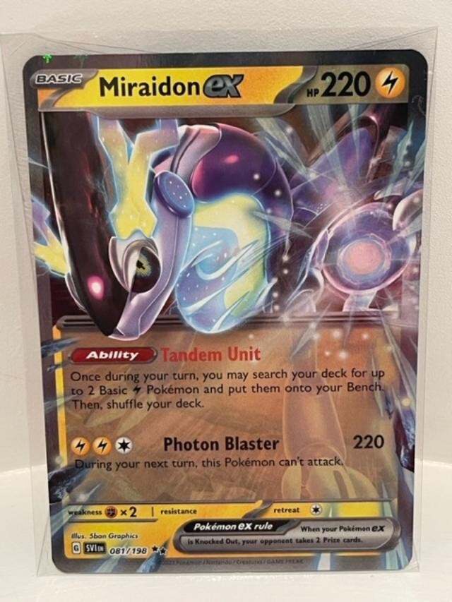 Miraidon ex - 081/198 - Ultra Rare