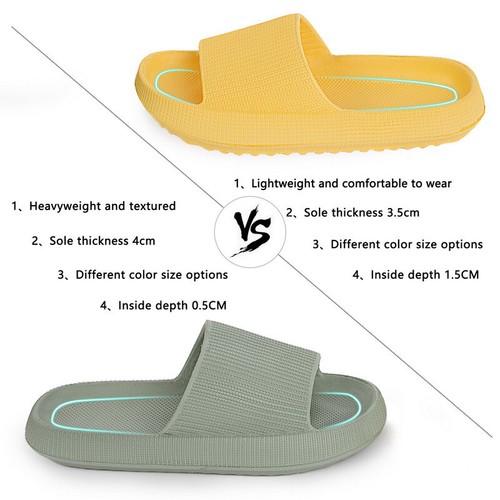 Original Schlappi Badelatschen Soft Schlappen Zehentranner Wolken Slipper❤Unisex - Bild 7 von 33