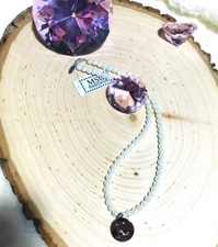 MAINSTREET COLLECTION PEARL NECKLACE MONOGRAMED PENDANT NWT S W B L W K R J N T