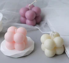 Mini Bubble Cube Candle