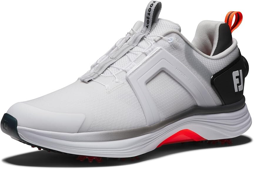 FootJoy Golf Men's Shoes HYPER FLEX BOA WIDE 55476 White US7.5