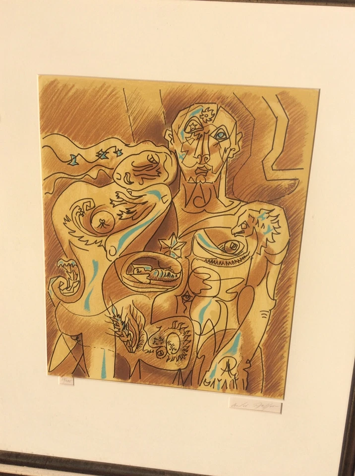 Pareja Alchimique de Je Reve Portafolio - Artista Andre Masson - 38/1215 Foto 2 de 4