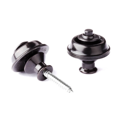 DUNLOP StrapLok  - Strap Retainer Dual - Schwarz
