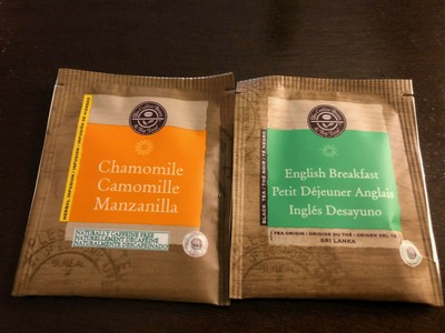 2 X The Coffee Bean Tea Leaf Tea Bags Chamomile English Breakfast Ebay