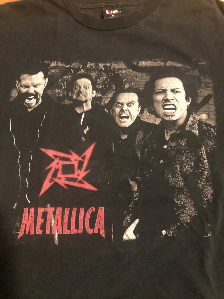 Vintage 1996 Metallica On The Load Again Tour Giant Concert Shirt XL