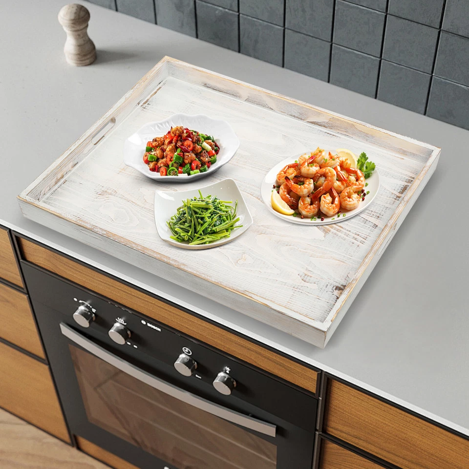 Stove Cover, Cooktop Protector, Kitchen Serving Tray, Dish Display 30*22in 20kg - Image 4 of 4