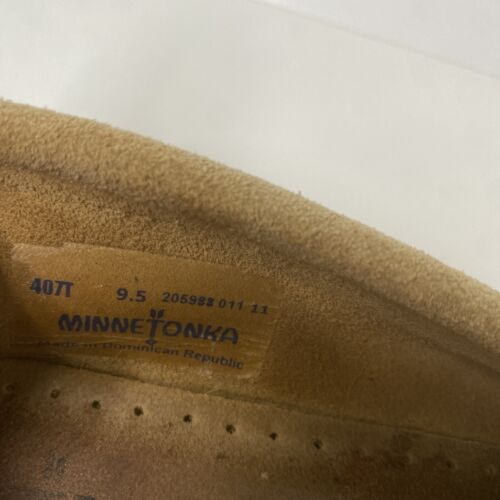 Minnetonka Mokassinschuhe Damen Buckskin Fahren Mokassin Schuhe 407T - US 9,5 - Bild 12 von 12