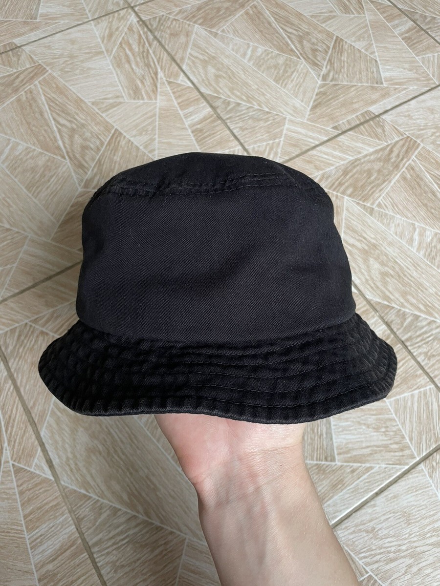 90s old stussy nylon ￼bucket hat black Vintage Stüssy Capz Bucket Hat Black Small/Medium | eBay