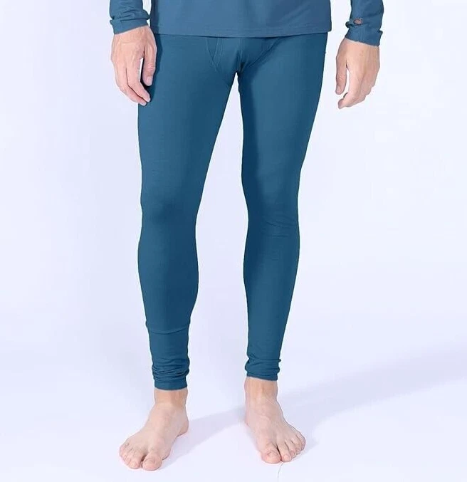 NEW Tasc Performance Men's XL Merino Base Layer Pant TM605-467 BLUE RIDGE FUSION
