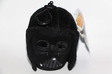 STAR WARS  Darth Vader 4" Plush Key Chain with Zipper Pouch NEW NWT