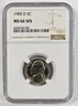 1985 D Jefferson Nickel *** NGC MS 66 5FS