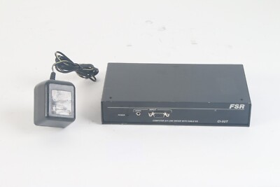 FSR CI-5UT Computer Video and Stereo Audio Interface with Power Supply