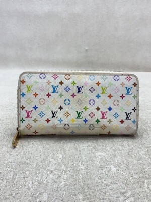 Auth Louis Vuitton Monogram Multicolor Zippy Long Wallet from Japan USED F/S