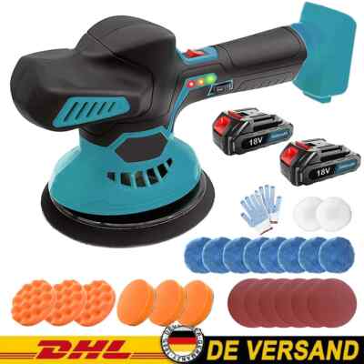 Akku-Pufferpolierer,6 Variable Geschwindigkeiten,2500 5000 U/min, Pufferpolierer